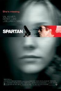 Cartaz para Spartan (2004).