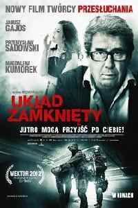 Plakat Uklad zamkniety (2013).