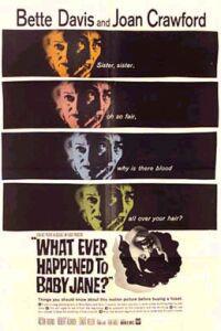 Cartaz para What Ever Happened to Baby Jane? (1962).
