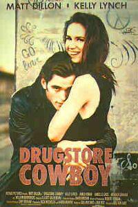 Poster for Drugstore Cowboy (1989).