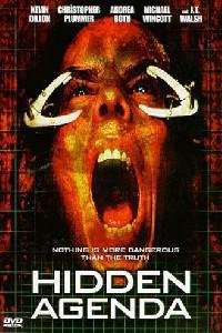 Poster for Hidden Agenda (1998).