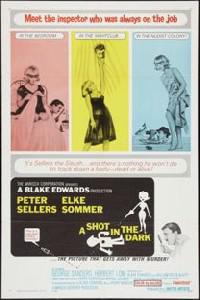 Омот за A Shot in the Dark (1964).