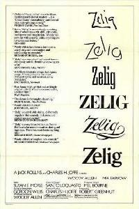 Plakat filma Zelig (1983).