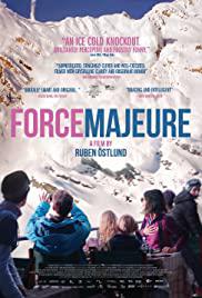 Plakat filma Force Majeure (2014).