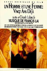 Poster for Un homme et une femme, 20 ans déjà (1986).