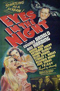 Poster for Eyes in the Night (1942).