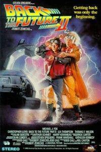 Poster for Back to the Future Part II (1989).