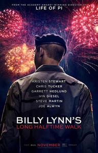 Plakat filma Billy Lynn's Long Halftime Walk (2016).