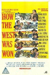Plakát k filmu How the West Was Won (1962).
