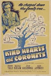 Cartaz para Kind Hearts and Coronets (1949).