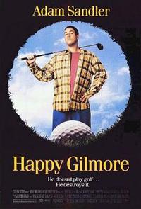Poster for Happy Gilmore (1996).