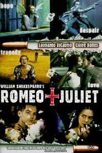 Plakát k filmu Romeo + Juliet (1996).