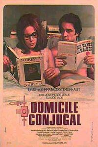 Plakat filma Domicile conjugal (1970).