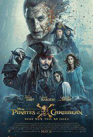 Plakát k filmu Pirates of the Caribbean: Dead Men Tell No Tales (2017).