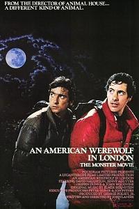 Plakát k filmu An American Werewolf in London (1981).