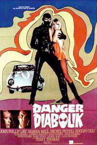 Poster for Diabolik (1968).