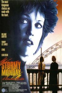 Poster for Stormy Monday (1988).