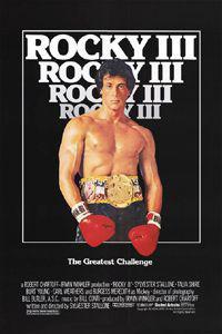 Plakat filma Rocky III (1982).