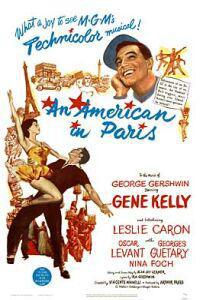 Plakát k filmu American in Paris, An (1951).