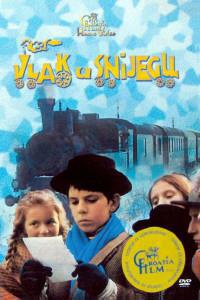 Poster for Vlak u snijegu (1976).