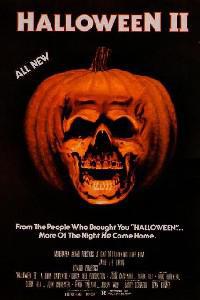 Plakat filma Halloween II (1981).