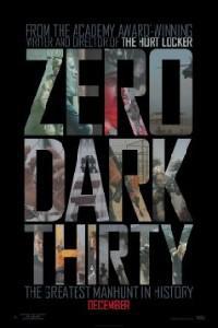 Poster for Zero Dark Thirty (2012).