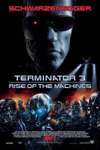 Cartaz para Terminator 3: Rise of the Machines (2003).