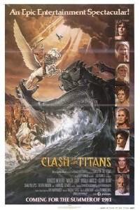 Cartaz para Clash of the Titans (1981).