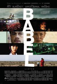 Plakat filma Babel (2006).