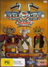 Plakát k filmu Biker Mice from Mars (2006).