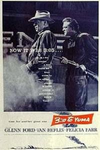 Poster for 3:10 to Yuma (1957).