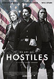 Омот за Hostiles (2017).