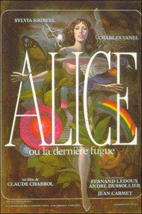 Poster for Alice ou la dernière fugue (1977).