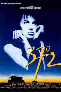 Poster for 37°2 le matin (1986).