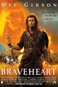 Cartaz para Braveheart (1995).