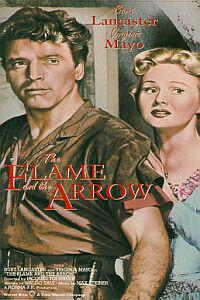 Poster for Flame and the Arrow, The (1950).