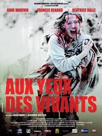 Poster for Aux yeux des vivants (2014).