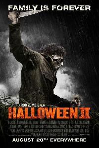 Plakat filma Halloween II (2009).