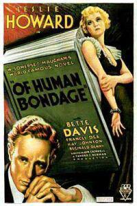 Обложка за Of Human Bondage (1934).