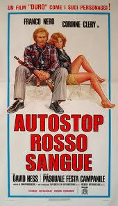 Plakát k filmu Autostop rosso sangue (1977).