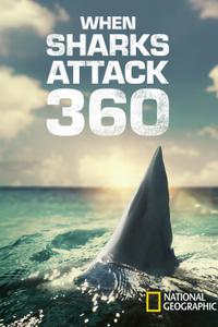Poster for When Sharks Attack 360 (2023).