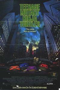 Poster for Teenage Mutant Ninja Turtles (1990).