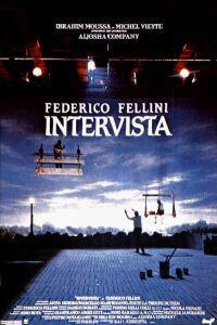 Plakat filma Intervista (1987).