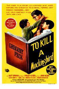 Poster for To Kill a Mockingbird (1962).