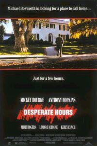 Plakát k filmu Desperate Hours (1990).