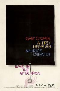 Poster for Love in the Afternoon (1957).