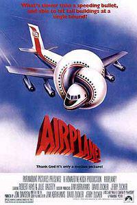 Plakát k filmu Airplane! (1980).