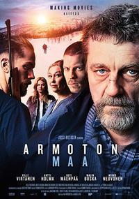 Poster for Armoton maa (2017).