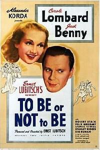 Poster for To Be or Not to Be (1942).