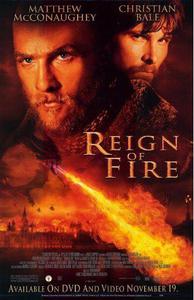 Cartaz para Reign of Fire (2002).